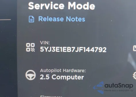 2018 Tesla Model 3 Long Range/Performance from USA, damaged, VIN 5YJ3E1EB7JF144792